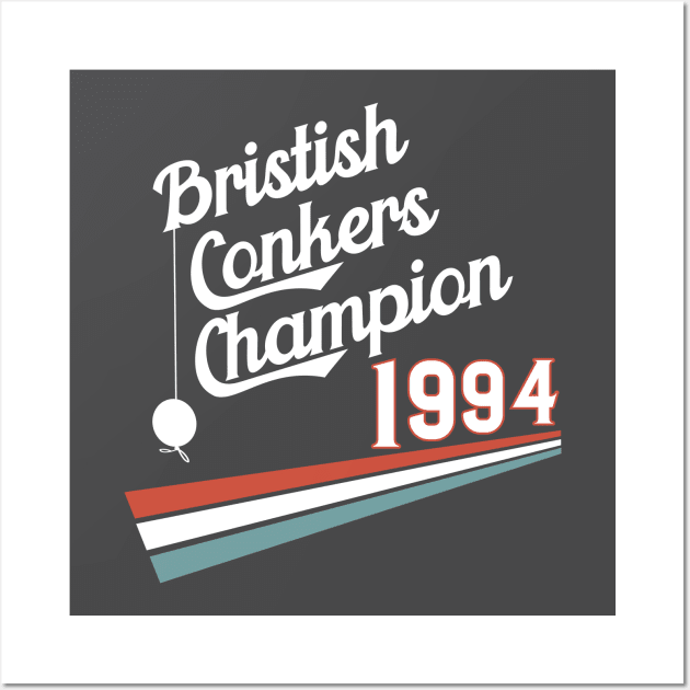 British Conker Champion Wall Art by LovableDuck